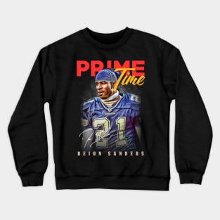 Deion Sanders Aesthetic Tribute 〶 Crewneck Sweatshirt